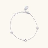 Nikki Smith - Silver Kai Diamond Bracelet