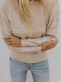 Light Tan/cream Pullover Sweater