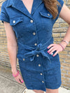 Denim Utility Dress