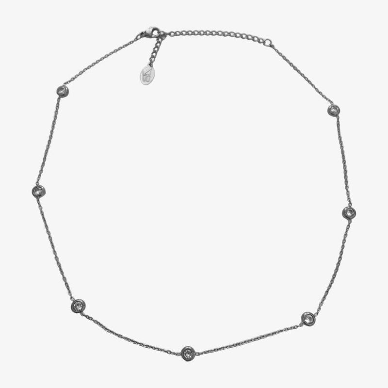 Silver Kai Diamond Anklet