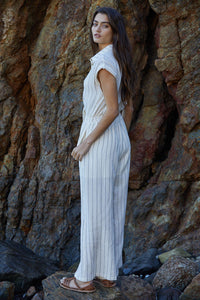 Tobi Striped Jumpsuit