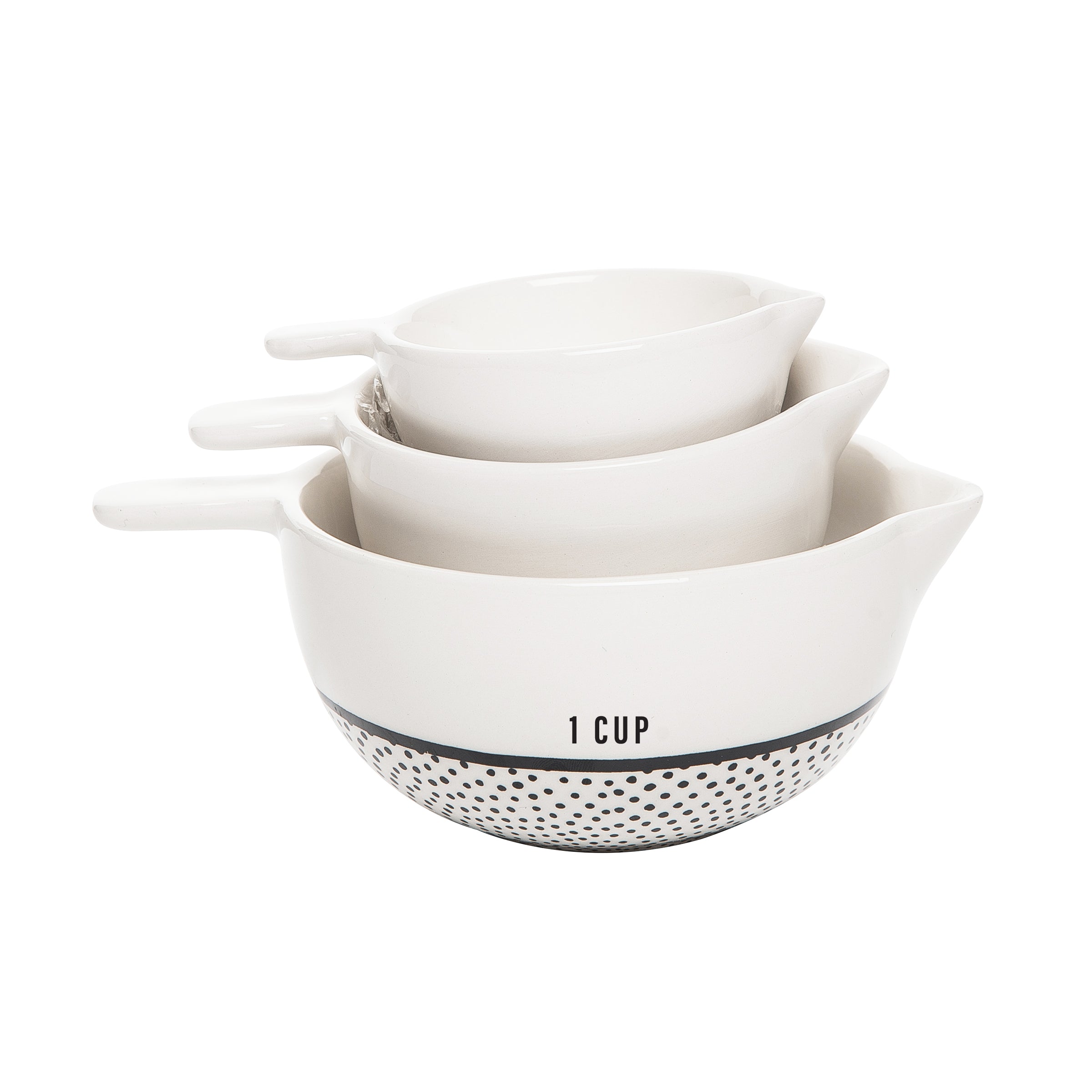 Dotted Measuring Cups