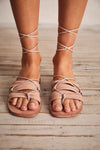 Free People - Cami Huarache Wrap Sandal