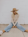 Light Tan/cream Pullover Sweater