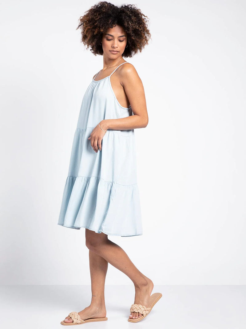 Bayside Dress - Denim Wash