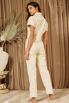 Utility Denim Jumpsuit