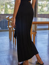 Side Tie Long Skirt