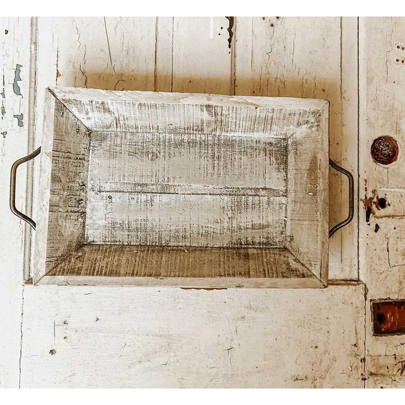 Wood Tray with Handles