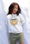 Cowboy Smiley Face Sweatshirt