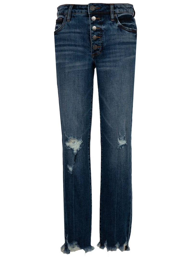 KUT - Reese Ankle Straight Leg Jean