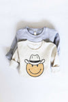 Cowboy Smiley Face Sweatshirt
