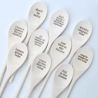 Funny Wooden Spoons